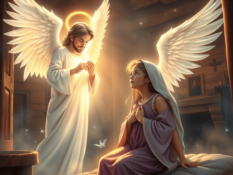 Mary’s Encounter with the Angel: A Blessed&nbsp;Journey